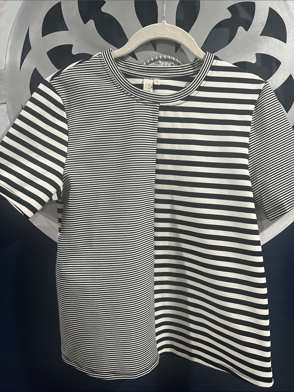 Multi stripe shirt